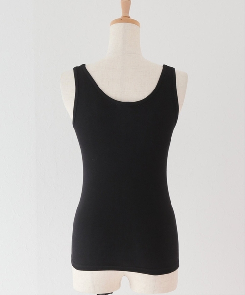 JOURNAL STANDARD relume（ジャーナルスタンダード　レリューム）の「《追加2》オーガニックコットンマルドウテレコタンクトップ（タンクトップ・レディース・ホワイト/ブラック/モスグリーン/ベージュ系その他/グレー・FREE）」の11枚目の写真