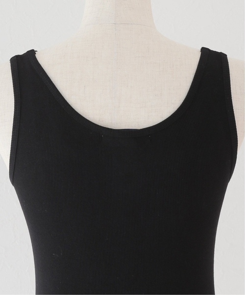 JOURNAL STANDARD relume（ジャーナルスタンダード　レリューム）の「《追加2》オーガニックコットンマルドウテレコタンクトップ（タンクトップ・レディース・ホワイト/ブラック/モスグリーン/ベージュ系その他/グレー・FREE）」の9枚目の写真