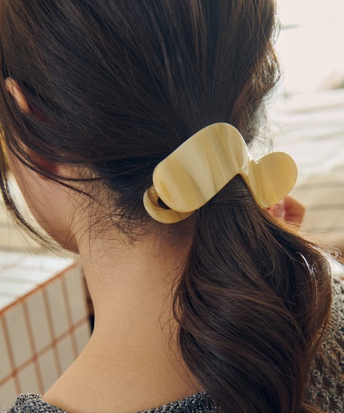 DEVESAGEヘアクリップ【L】 L クリップ｜ALEXANDRE DE PARIS