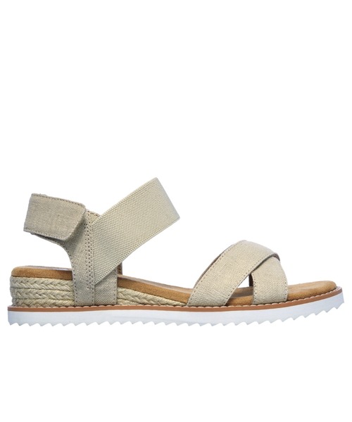SKECHERS(スケッチャーズ)の「SKECHERS DESERT KISS - SECRET PICNIC / スケッチャーズ デザート キス-シークレット ピクニック(サンダル・レディース・ブラック/ナチュラル・22cm/23cm/24cm/25cm/26cm/27cm)」の8枚目の写真