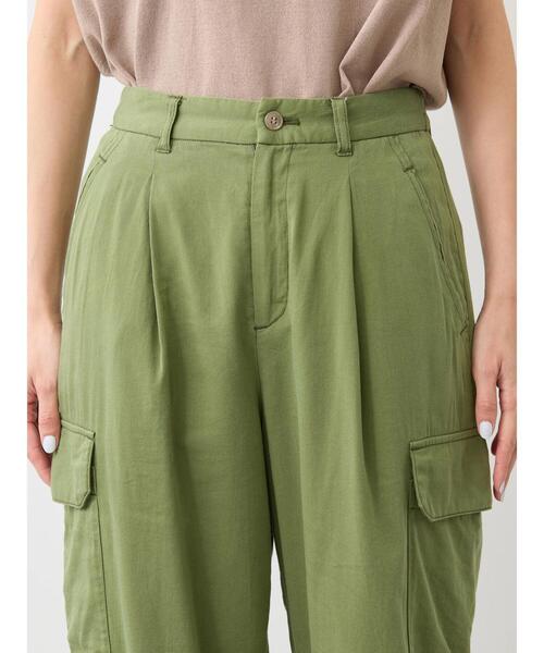 AMERICAN HOLIC(アメリカンホリック)の「接触冷感2WAYカーゴパンツ(カーゴパンツ・レディース・ブラック/カーキ・S/L/M)」の14枚目の写真