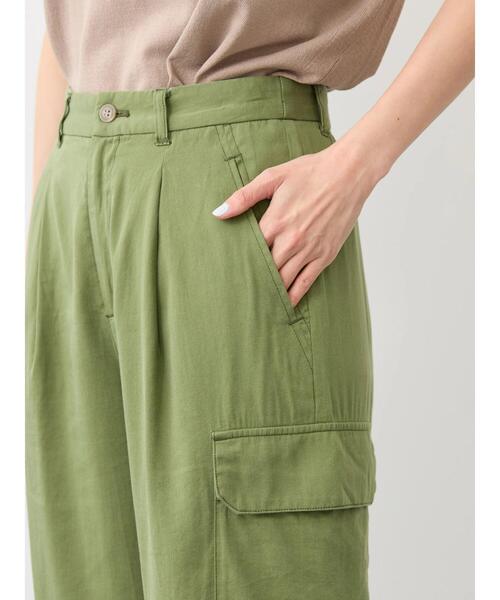 AMERICAN HOLIC(アメリカンホリック)の「接触冷感2WAYカーゴパンツ(カーゴパンツ・レディース・ブラック/カーキ・S/L/M)」の15枚目の写真