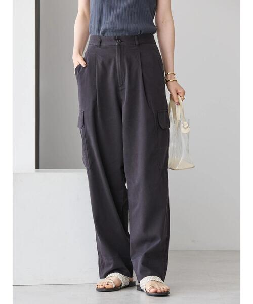 AMERICAN HOLIC(アメリカンホリック)の「接触冷感2WAYカーゴパンツ(カーゴパンツ・レディース・ブラック/カーキ・S/L/M)」の22枚目の写真