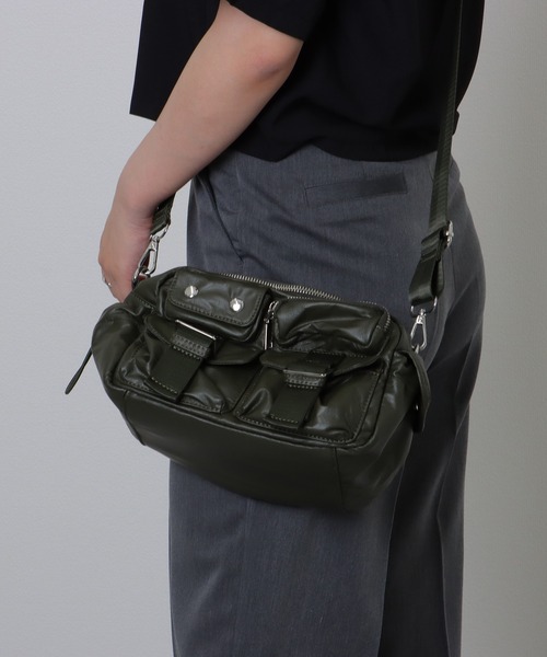 【カツ様向け】バック sankyo shokai ダイヤモンドパイソン ＆ 牛革 ショルダーベルト