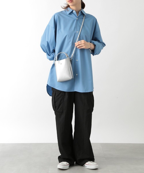 SETUP7（セットアップセブン）の「【SETUP7】縦型ショートハンドル2WAYバッグ プリンシⅡ 74524 LARG（ショルダーバッグ・レディース・ブラック/シルバー/ライトグリーン・FREE）」の20枚目の写真