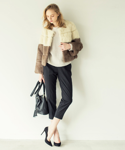 CARRANO（カラーノ）の「【雑誌掲載商品】【CARRANO】スエードプレーンパンプス（パンプス・レディース・ホワイト/オレンジ/ブラック/ベージュ/カーキ・38/37/36）」の20枚目の写真