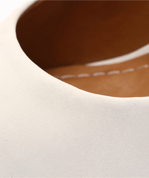 CARRANO（カラーノ）の「【雑誌掲載商品】【CARRANO】スエードプレーンパンプス（パンプス・レディース・ホワイト/オレンジ/ブラック/ベージュ/カーキ・38/37/36）」の14枚目の写真