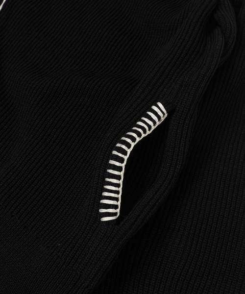 OUAT(オーユーエーティー)の「OFFICE CARDIGAN(カーディガン/ボレロ・メンズ・ブラック・3)」の6枚目の写真