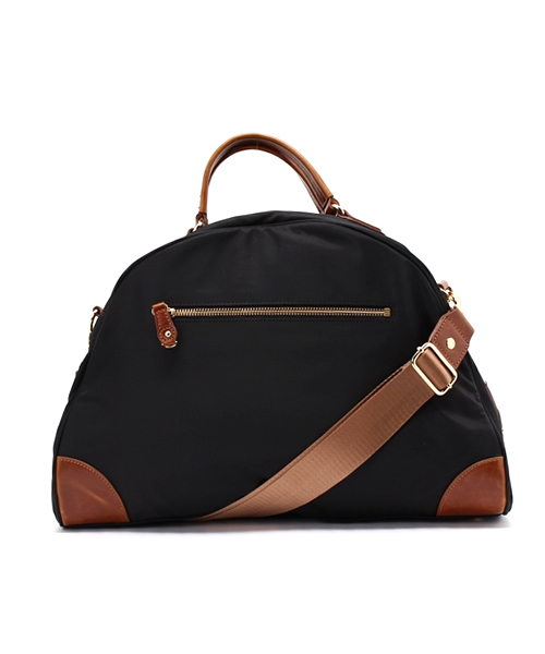 Fleur des Champs(フルールデシャン)の「Fleur フルール ナイロン 2WAY ボストンバッグ ショルダー付き(ショルダーバッグ・レディース・ベージュ/オレンジ/レッド/ネイビー/ブラック・FREE)」の2枚目の写真