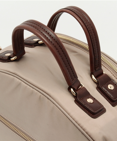 Fleur des Champs(フルールデシャン)の「Fleur フルール ナイロン 2WAY ボストンバッグ ショルダー付き(ショルダーバッグ・レディース・ベージュ/オレンジ/レッド/ネイビー/ブラック・FREE)」の10枚目の写真