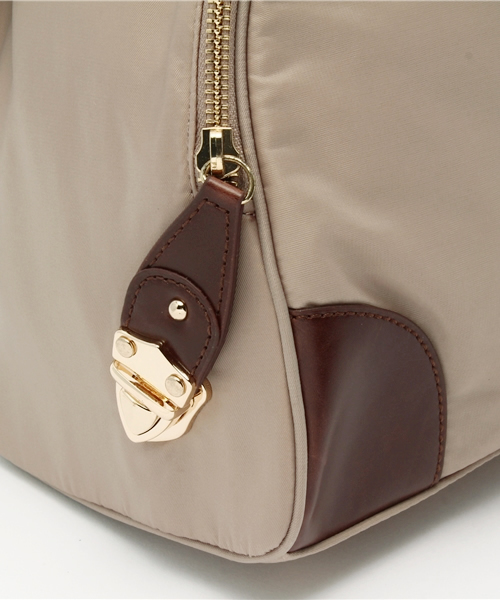 Fleur des Champs(フルールデシャン)の「Fleur フルール ナイロン 2WAY ボストンバッグ ショルダー付き(ショルダーバッグ・レディース・ベージュ/オレンジ/レッド/ネイビー/ブラック・FREE)」の15枚目の写真