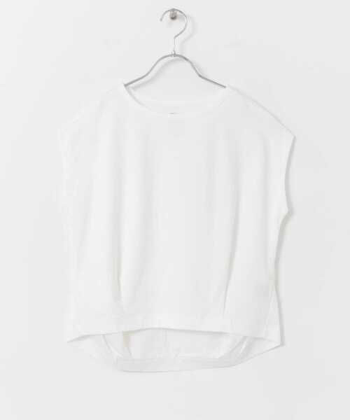 URBAN RESEARCH DOORS（アーバンリサーチドアーズ）の「『親子リンク』フレンチタックプルオーバー(KIDS)（Tシャツ/カットソー・キッズ・ブルー/アイボリー・150）」の9枚目の写真