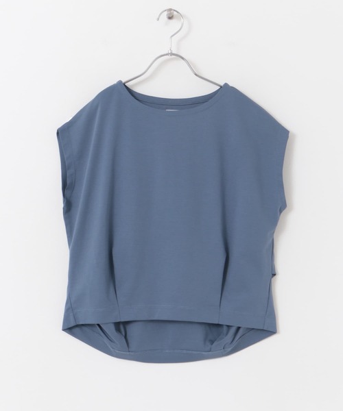 URBAN RESEARCH DOORS（アーバンリサーチドアーズ）の「『親子リンク』フレンチタックプルオーバー(KIDS)（Tシャツ/カットソー・キッズ・ブルー/アイボリー・150）」の8枚目の写真