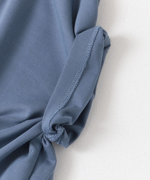 URBAN RESEARCH DOORS（アーバンリサーチドアーズ）の「『親子リンク』フレンチタックプルオーバー(KIDS)（Tシャツ/カットソー・キッズ・ブルー/アイボリー・150）」の7枚目の写真