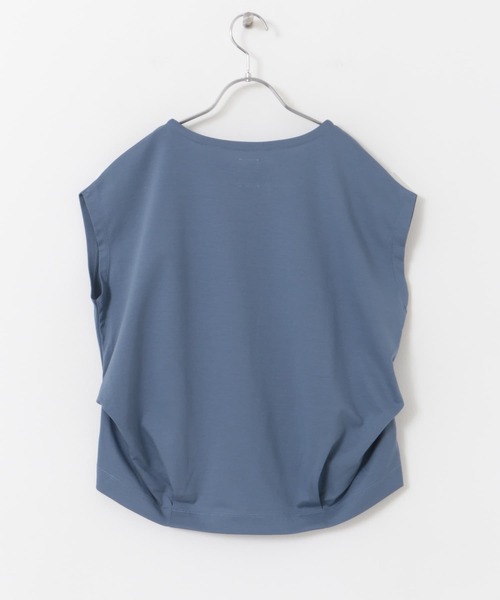 URBAN RESEARCH DOORS（アーバンリサーチドアーズ）の「『親子リンク』フレンチタックプルオーバー(KIDS)（Tシャツ/カットソー・キッズ・ブルー/アイボリー・150）」の6枚目の写真