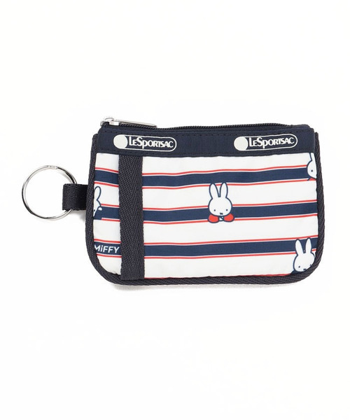 KEY CARD HOLDER ミッフィーオールオーバーストライプ（パスケース）｜LeSportsac（レスポートサック）
