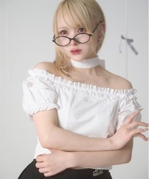 axes femme｜アクシーズファムのTシャツ/カットソー（スクエアネック