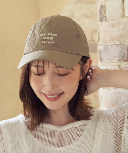 ikka（イッカ）の「刺繍ロゴキャップ（ハット・レディース・ベージュ/ライム/ブラック・FREE）」の17枚目の写真