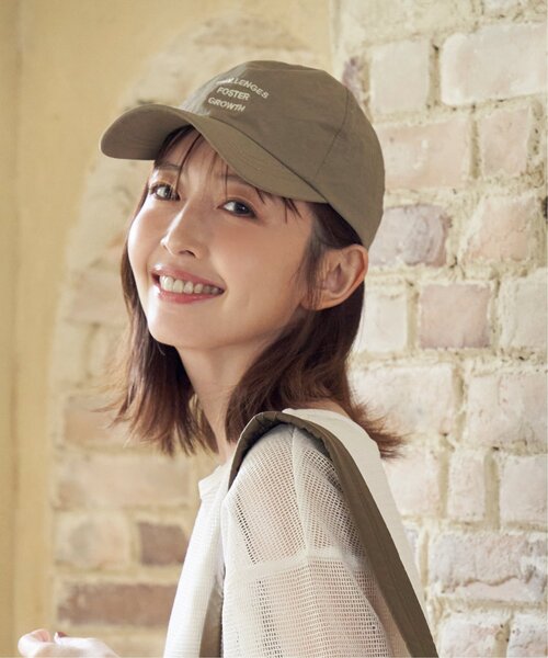 ikka（イッカ）の「刺繍ロゴキャップ（ハット・レディース・ベージュ/ライム/ブラック・FREE）」の18枚目の写真