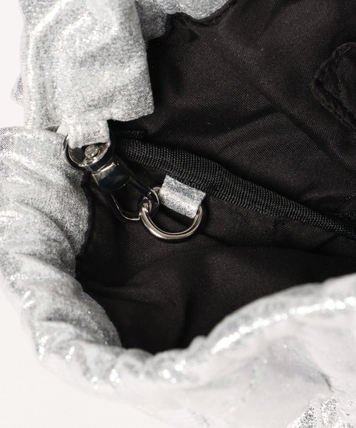 LEPSIM（レプシィム）の「キラキラシャーリングミニバッグ　129725（ショルダーバッグ・レディース・ブラック/シルバー/ゴールド/シルバー系その他/ゴールド系その他/ガンメタ・ONE SIZE）」の21枚目の写真