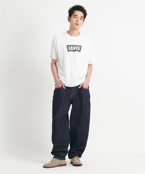 Levi's(リーバイス)の「Levi's/リーバイス ヴィンテージ バットウィング グラフィック Tシャツ ホワイト NDIGO BW(Tシャツ/カットソー・メンズ・ホワイト・S/M/L/XL)」の4枚目の写真