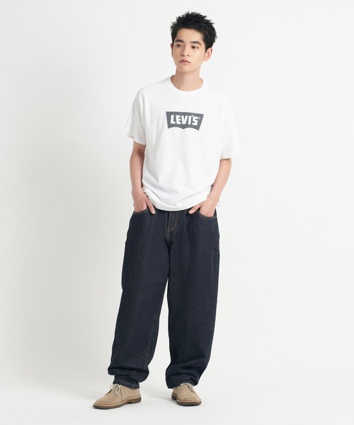 Levi's(リーバイス)の「Levi's/リーバイス ヴィンテージ バットウィング グラフィック Tシャツ ホワイト NDIGO BW(Tシャツ/カットソー・メンズ・ホワイト・S/M/L/XL)」の2枚目の写真