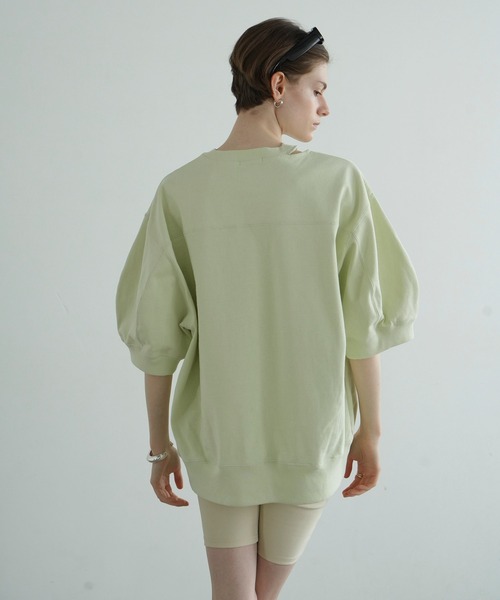CLANE（クラネ）の「OPEN NECK OVER TOPS（Tシャツ/カットソー