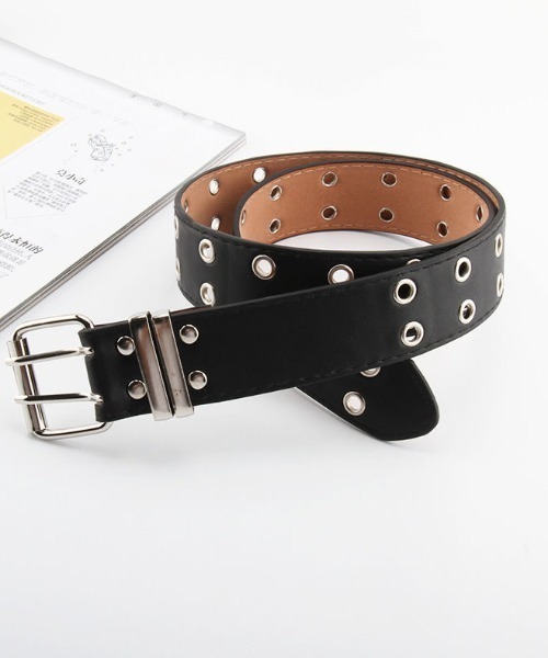 セール】チェーン付ダブルアイレットベルト（ベルト）｜SHEENA（シーナ