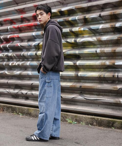 セール】WEGO/ワーカーズダブルニーパンツ（デニムパンツ）｜WEGO