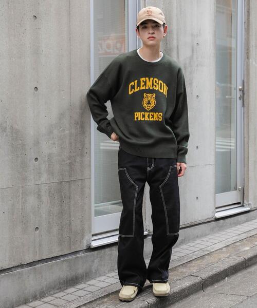 WEGO(ウィゴー)の「WEGO/ワーカーズダブルニーパンツ(デニムパンツ・メンズ・ブラウン/ブラック/スカイブルー/ブラック系その他・MEDIUM/SMALL/LARGE)」の15枚目の写真