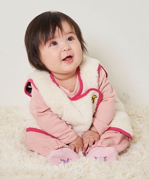 ロゴサガラ刺繍2WAYオール（ロンパース）｜X-girl Stages（エックスガールステージス）