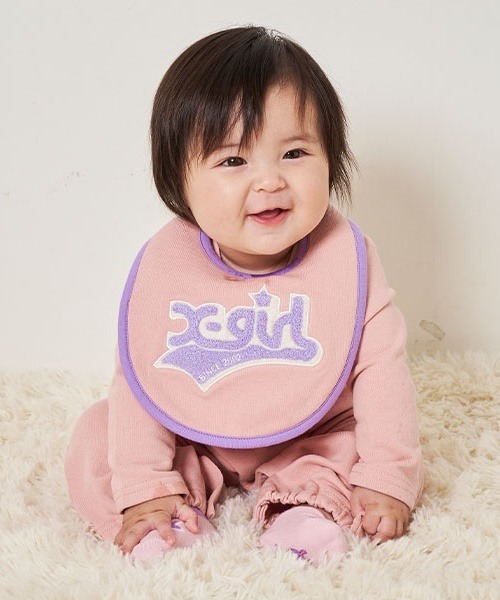 ロゴサガラ刺繍2WAYオール（ロンパース）｜X-girl Stages（エックスガールステージス）