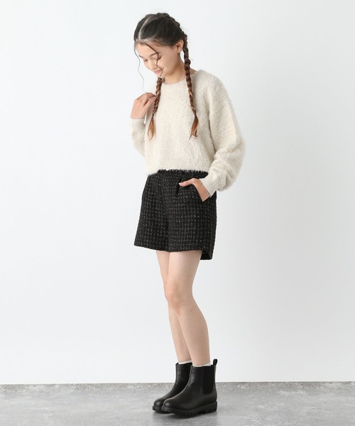 GLOBAL WORK（グローバルワーク）の「ツイードショートパンツ/142646