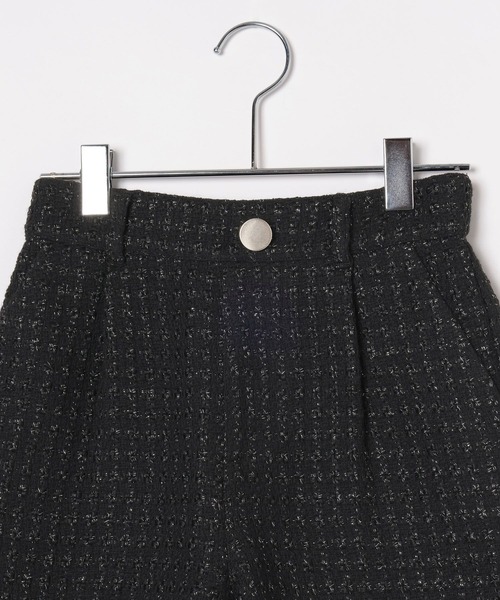 GLOBAL WORK(グローバルワーク)の「ツイードショートパンツ/142646(その他パンツ・キッズ・ブラック/ホワイト・120cm/130cm/140cm/150cm/160cm)」の10枚目の写真