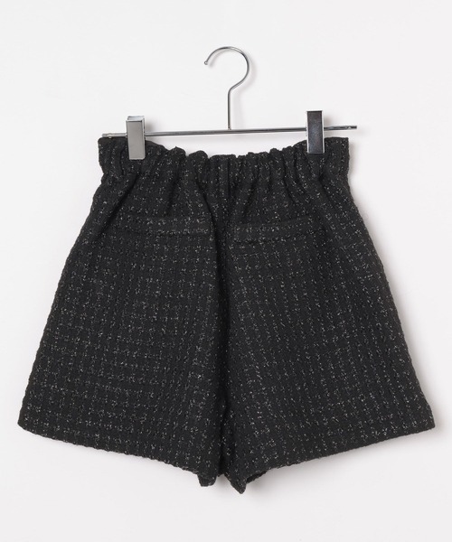 GLOBAL WORK(グローバルワーク)の「ツイードショートパンツ/142646(その他パンツ・キッズ・ブラック/ホワイト・120cm/130cm/140cm/150cm/160cm)」の7枚目の写真