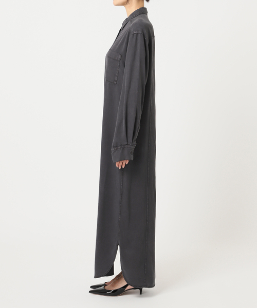 PlageプラージュSOFT MILI シャツ ブラウン セール】SOFT MILI SHIRT ワンピース（ワンピース）｜Plage