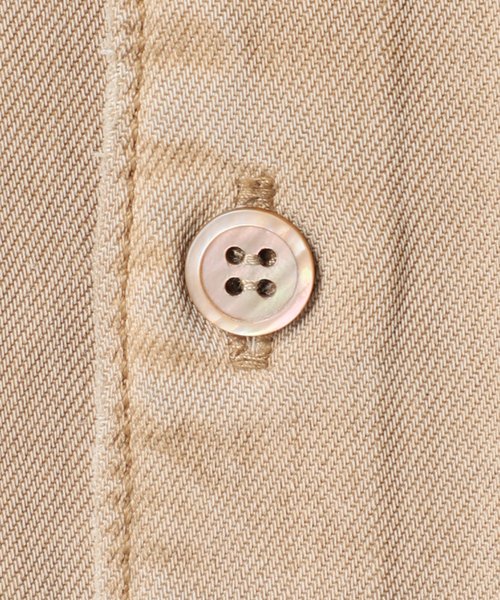 plage(プラージュ)の「SOFT MILI SHIRT ワンピース(ワンピース・レディース・ベージュ/チャコールグレー・36/38)」の19枚目の写真