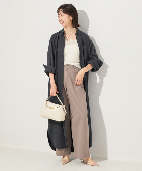 セール】SOFT MILI SHIRT ワンピース（ワンピース）｜Plage