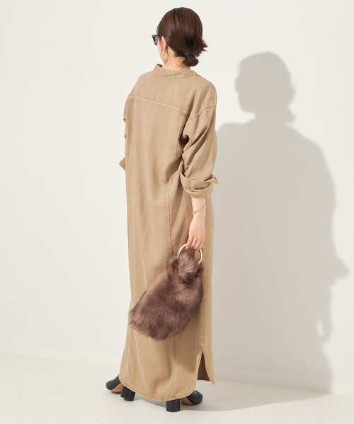セール】SOFT MILI SHIRT ワンピース（ワンピース）｜Plage