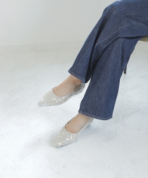 SOROTTO（ソロット）の「ポインテッドトゥパンプス / 7カラー（パンプス・レディース・シルバー/ブラック系その他/ブラック/ベージュ系その他/レオパード/ブラウン/ベージュ・24.0cm/23.5cm/23.0cm/22.5cm/24.5cm）」の13枚目の写真