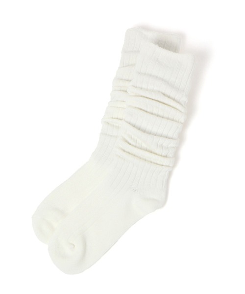 LAKOLE(ラコレ)の「【5足セット】ロングルーズソックス / 226099(ソックス/靴下・レディース・ブラック/ライトグレー/オフホワイト・FREE)」の16枚目の写真