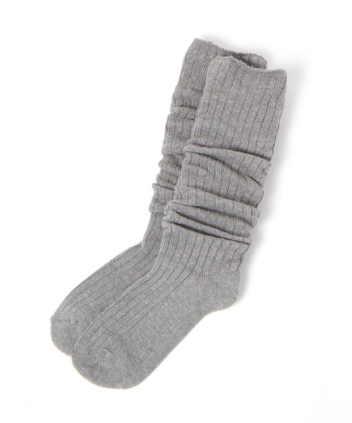 LAKOLE(ラコレ)の「【5足セット】ロングルーズソックス / 226099(ソックス/靴下・レディース・ブラック/ライトグレー/オフホワイト・FREE)」の18枚目の写真