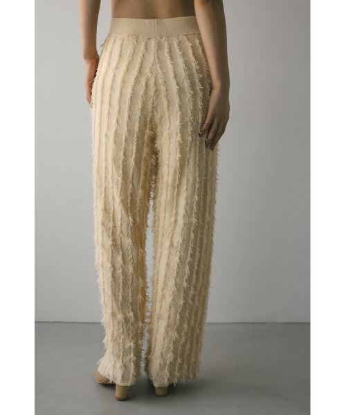 【セール】フリンジドライニットパンツ（その他パンツ）｜STYLEMIXER（スタイルミキサー）