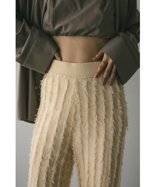 【セール】フリンジドライニットパンツ（その他パンツ）｜STYLEMIXER（スタイルミキサー）