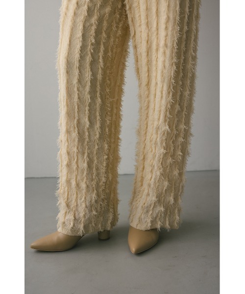【セール】フリンジドライニットパンツ（その他パンツ）｜STYLEMIXER（スタイルミキサー）