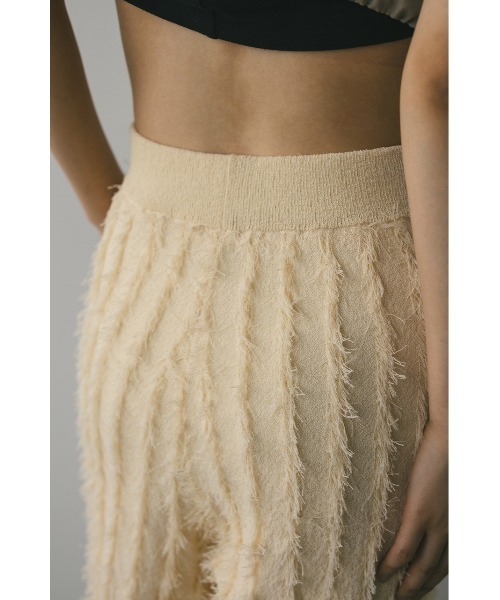 【セール】フリンジドライニットパンツ（その他パンツ）｜STYLEMIXER（スタイルミキサー）