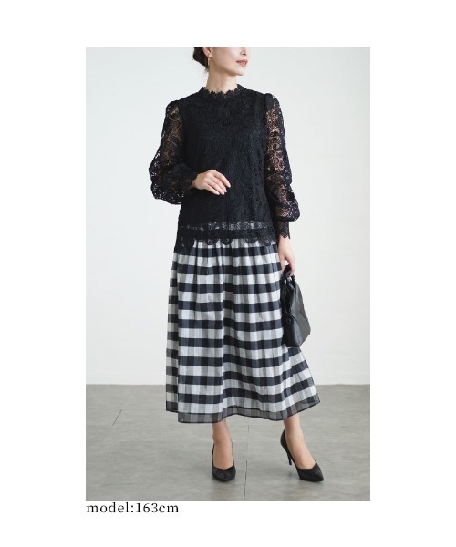 ペイズリーレーストップス（シャツ/ブラウス）｜Sawa a la mode（サワアラモード）