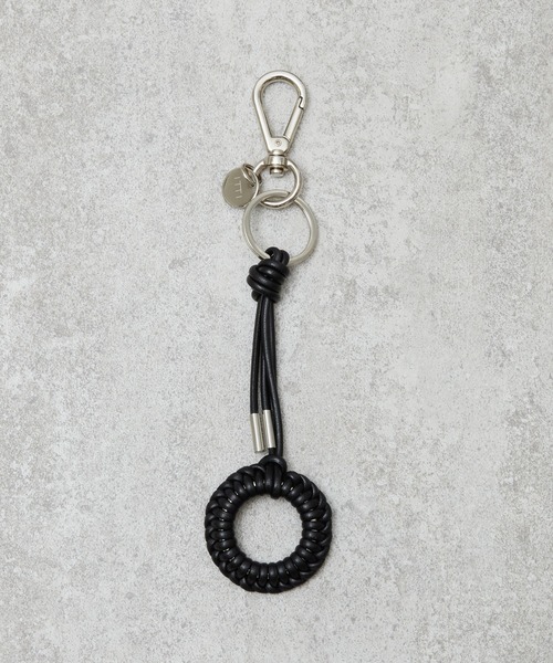 And A（アンドエー）の「ITTI イッチ / CRISTY KNOT FINGER CIRCLE CHARM / RAPTO JP クリスティノットサークルチャームフィンガーストラップ / ITTI-GOODS-070（スマホグッズ・メンズ・アイボリー/グレイッシュベージュ/ブラック・FREE）」の7枚目の写真