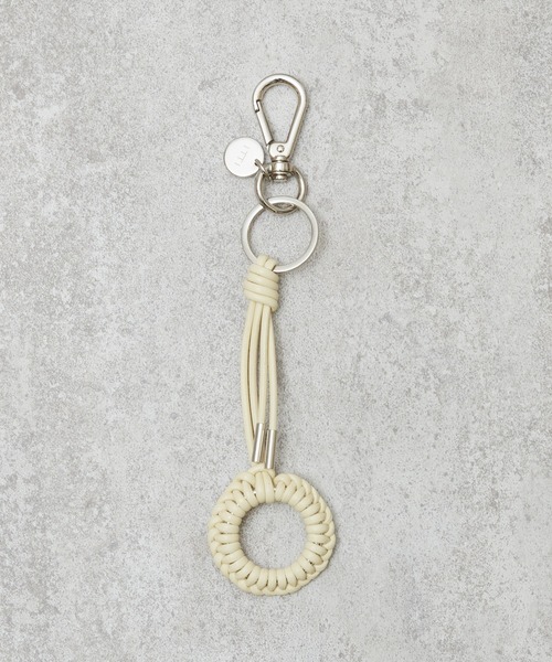 And A（アンドエー）の「ITTI イッチ / CRISTY KNOT FINGER CIRCLE CHARM / RAPTO JP クリスティノットサークルチャームフィンガーストラップ / ITTI-GOODS-070（スマホグッズ・メンズ・アイボリー/グレイッシュベージュ/ブラック・FREE）」の12枚目の写真