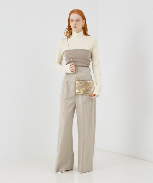 soeur（スール）の「●SOEUR/メタルミニポシェット（トートバッグ・レディース・シルバー/ゴールド・フリー）」の9枚目の写真